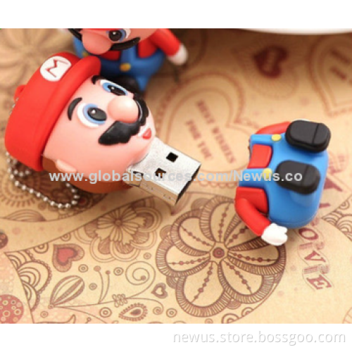 3D Super Mario USB Flash Drives, 2GB-32GB 2.0/3.0 Pen Sticks